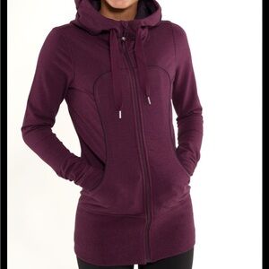 Lululemon Women’s Live Simply Jacket- Size 6 (Heathered Plum)